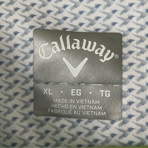 Callaway Men Classic Golf Fit Top Performance Cooling Soft Polo Breathable Shirt - Picture 6 of 8